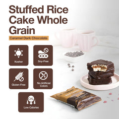 Deluxe & Bla Bla textura crujiente del arroz integral para satisfacción