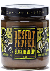 Desert Pepper frasco frontal mostrando etiqueta y tamaño, ideal para servir
