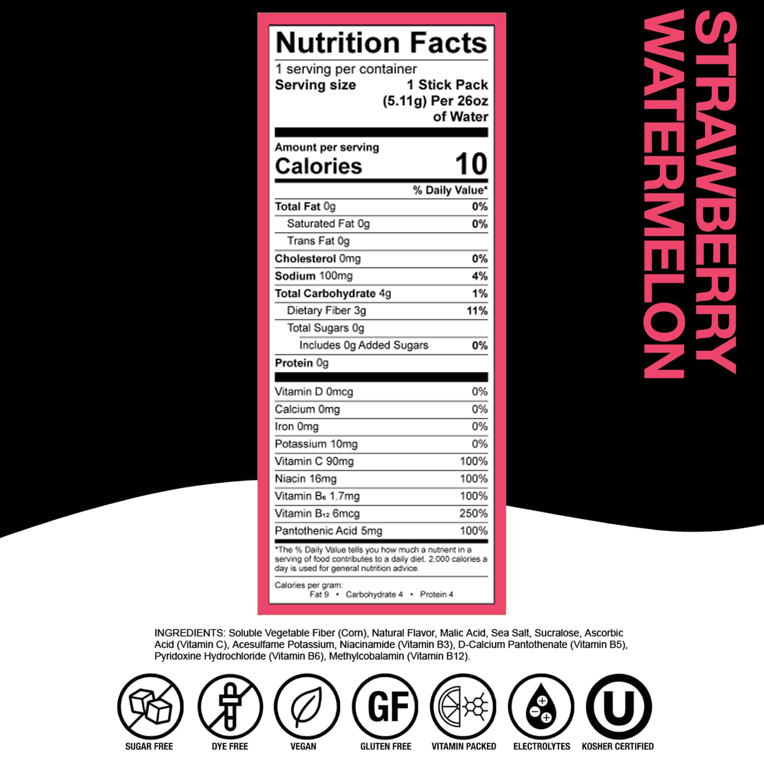 Devotion Nutrition polvo rosa cercano mostrando textura fina y disolución rápida