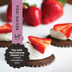 Dewey's galleta Brownie Crisp sumergida en taza de café, perfecta combinación
