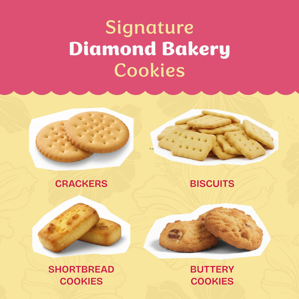 Diamond Bakery galleta individual envuelta para mantener frescura y transporte fácil