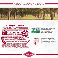 Diamond of California comparación de tamaño del envase de 32 oz