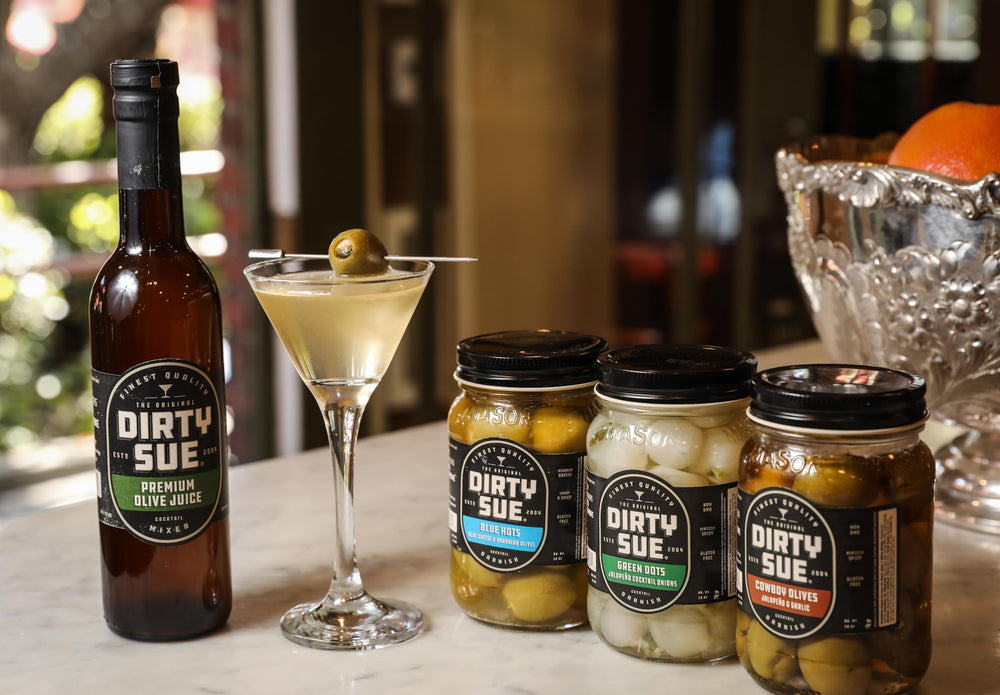 Dirty Sue tapadera a detalle para fácil vertido y almacenamiento