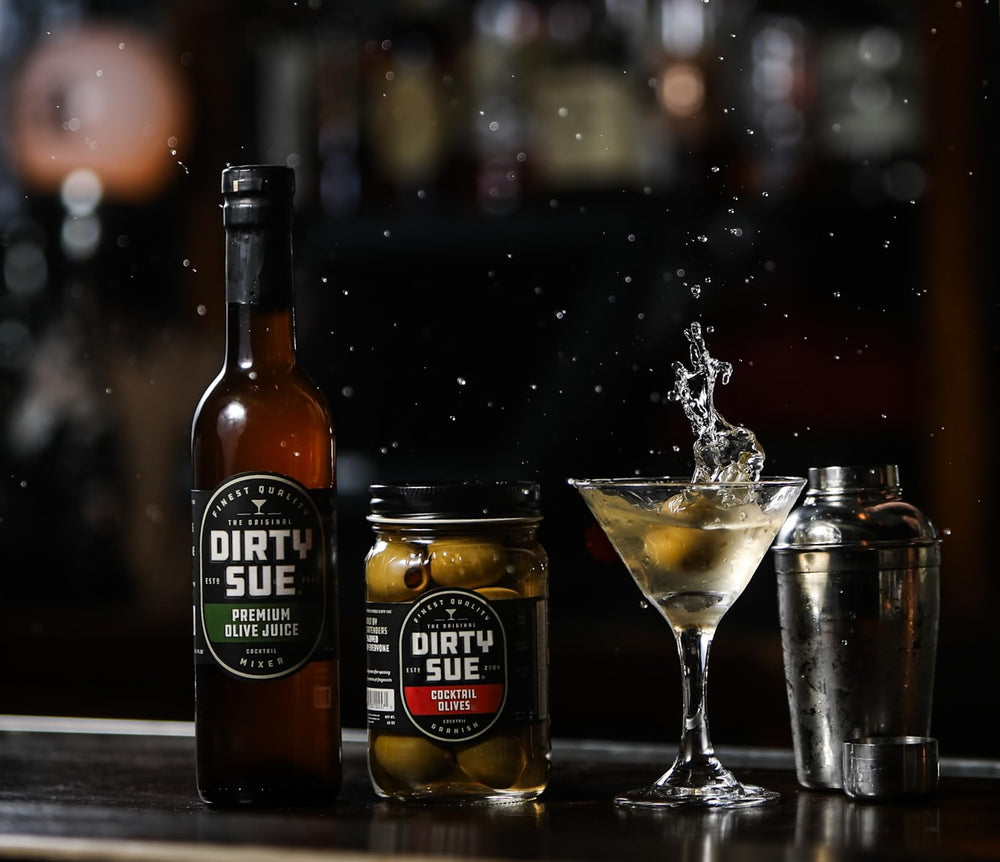 Dirty Sue empaque individual listo para estantería y servicio