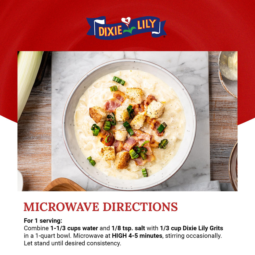 Dixie Lily plato preparado en cocina, versátil para recetas familiares