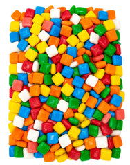 DM Sweets chicles en un bol transparente listos para servirse