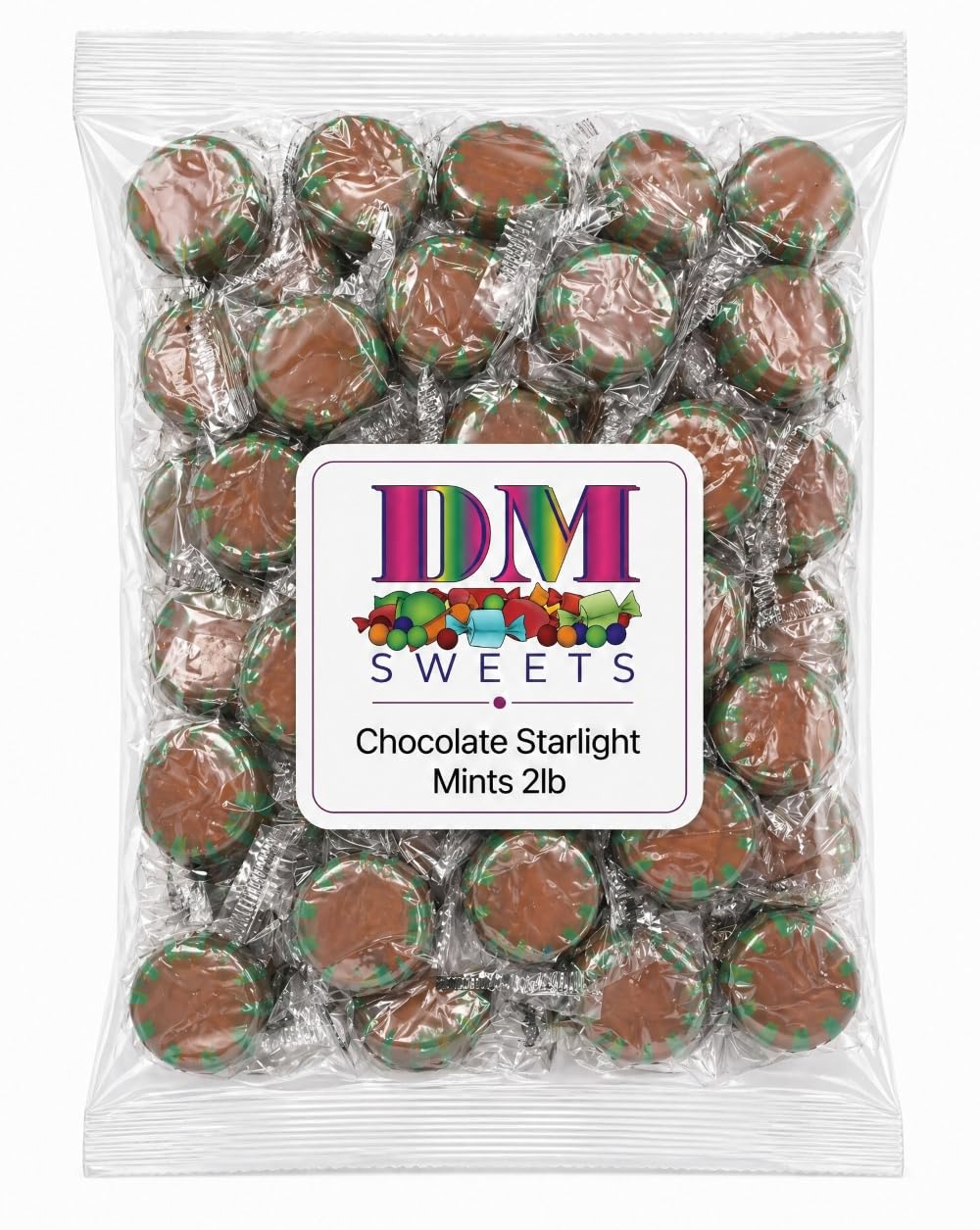 DM Sweets primer plano textura del caramelo duro beneficio liberación prolongada