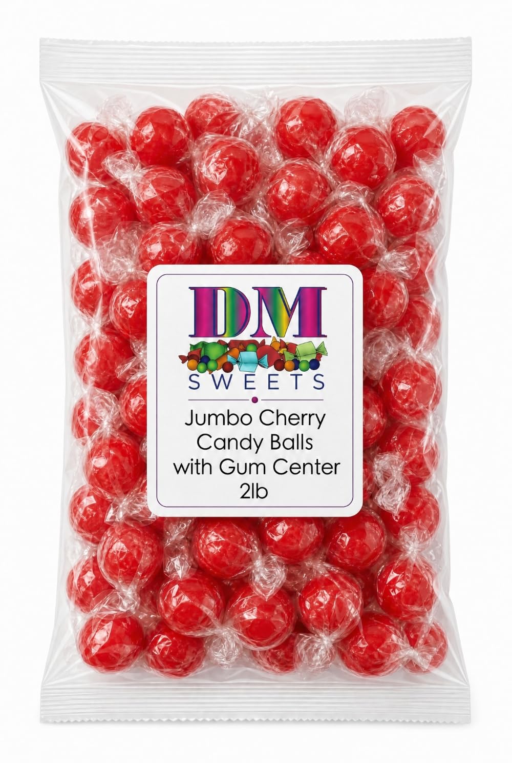 DM Sweets detalle de la superficie brillante resaltando atractivo visual