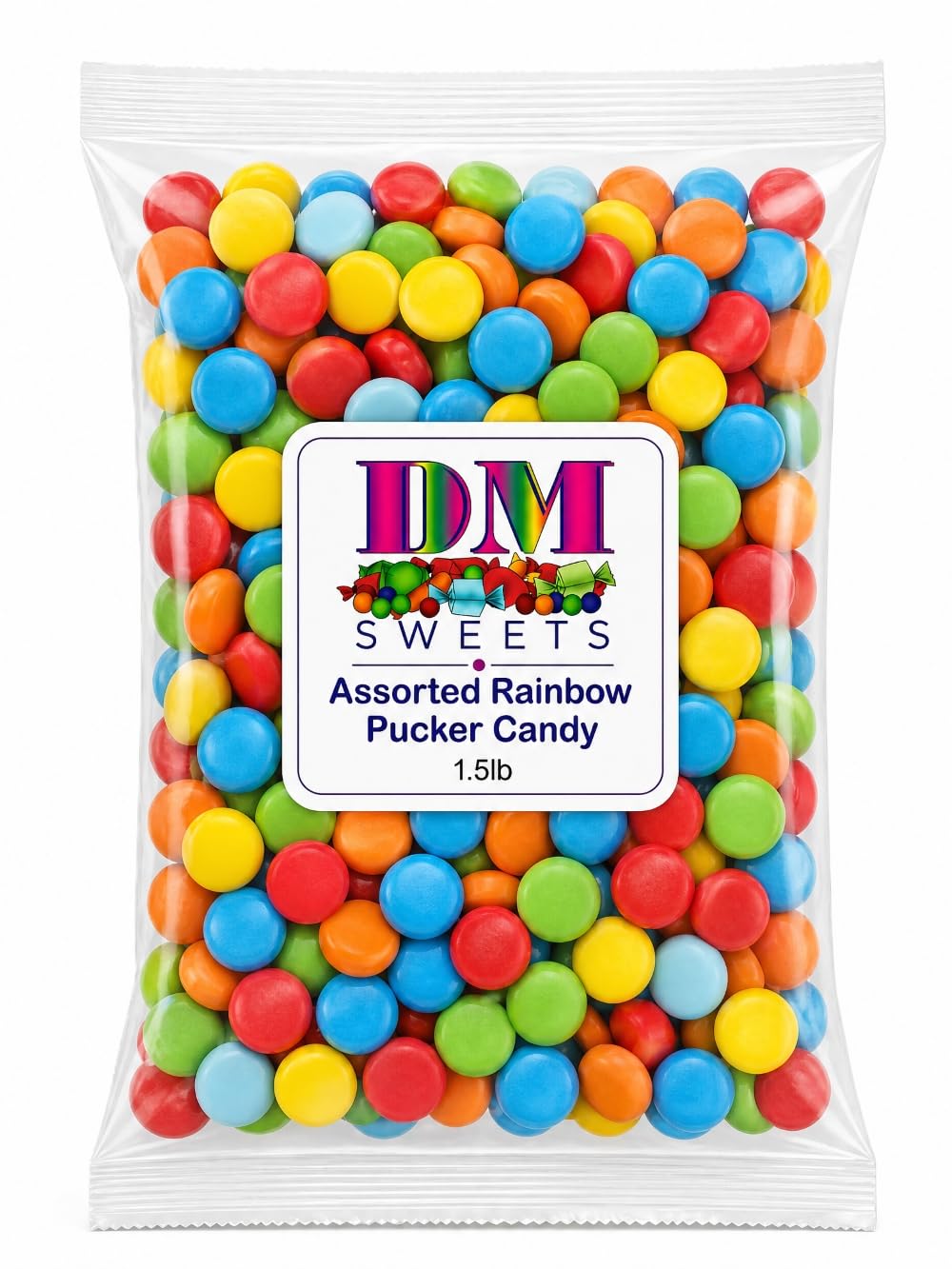 DM Sweets detalle de textura masticable que promete sabor jugoso