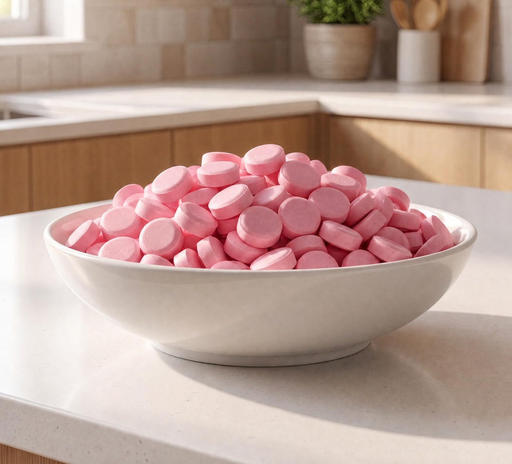 DM Sweets etiqueta y cierre resellable que conserva frescura y suavidad