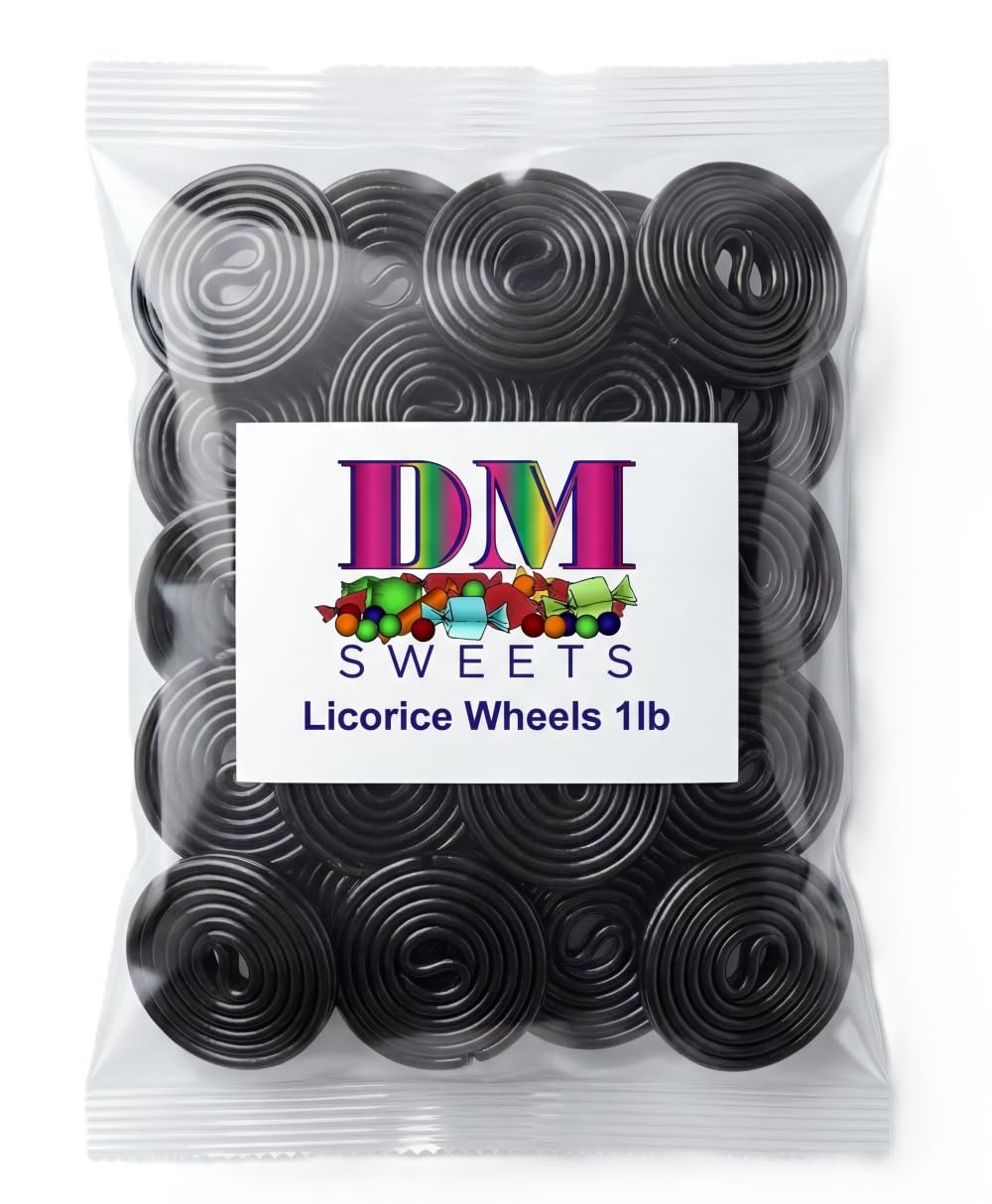 DM Sweets primer plano textura suave y brillante, masticabilidad consistente