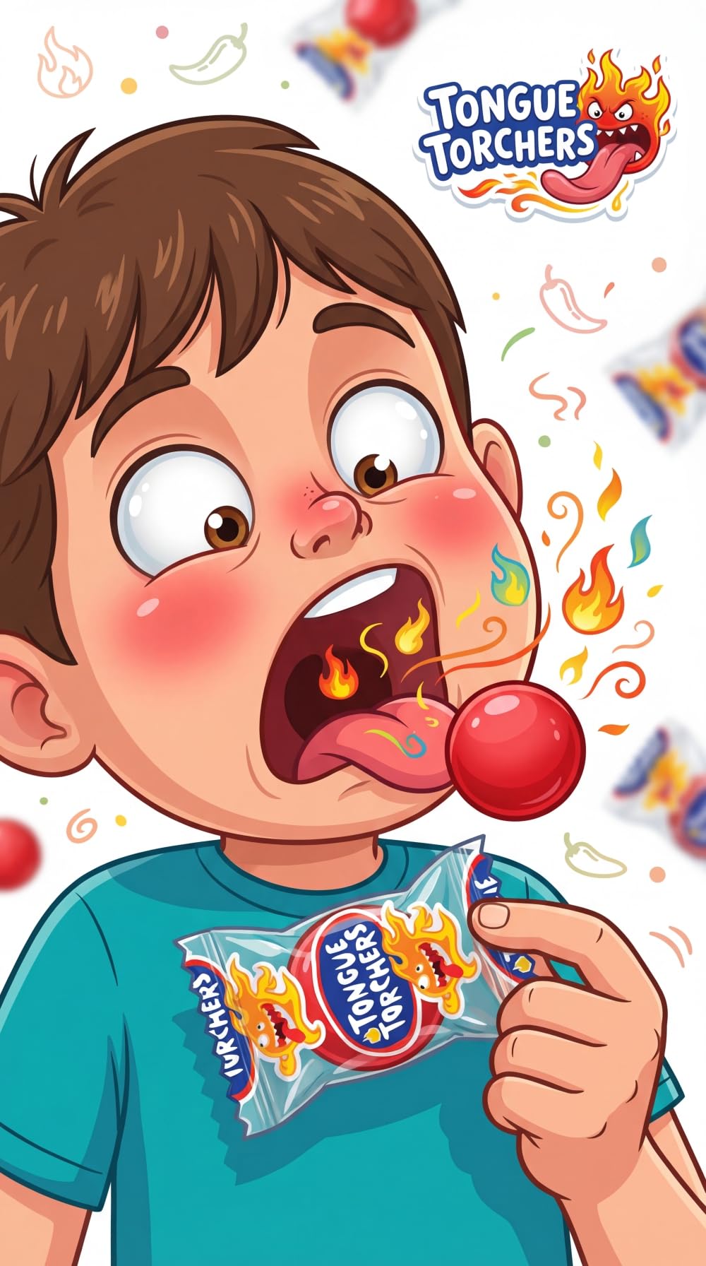 DM Sweets comparación a mano muestra tamaño cómodo y consumo prolongado