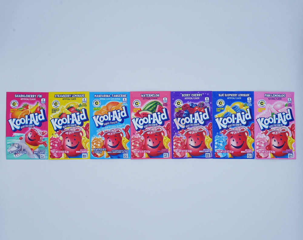 Doctor Plenty Kool-Aid textura del polvo listos para mezclar y personalizar