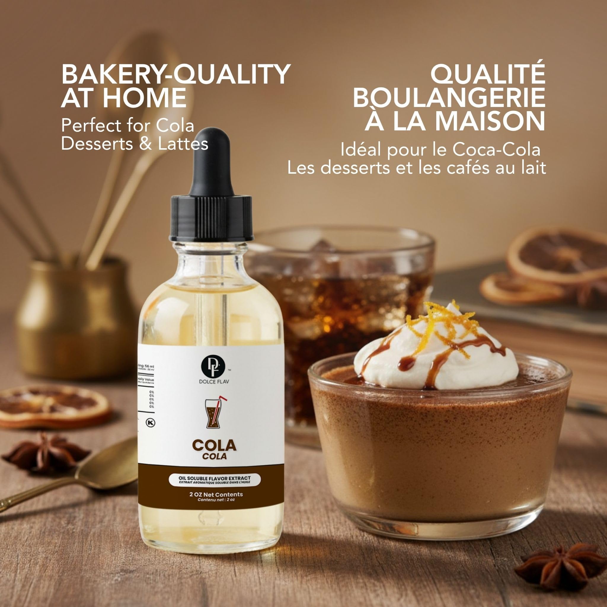 Dolce Flav usado en bombones rellenos para aroma auténtico