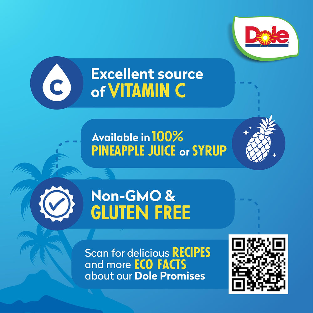 Dole lata abierta con trozos listos para servir y ahorrar tiempo