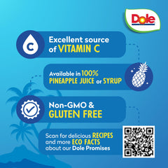 Dole lata abierta con trozos listos para servir y ahorrar tiempo