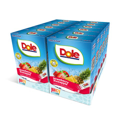 Juicy Mixes Dole frente del empaque muestra información y conveniencia