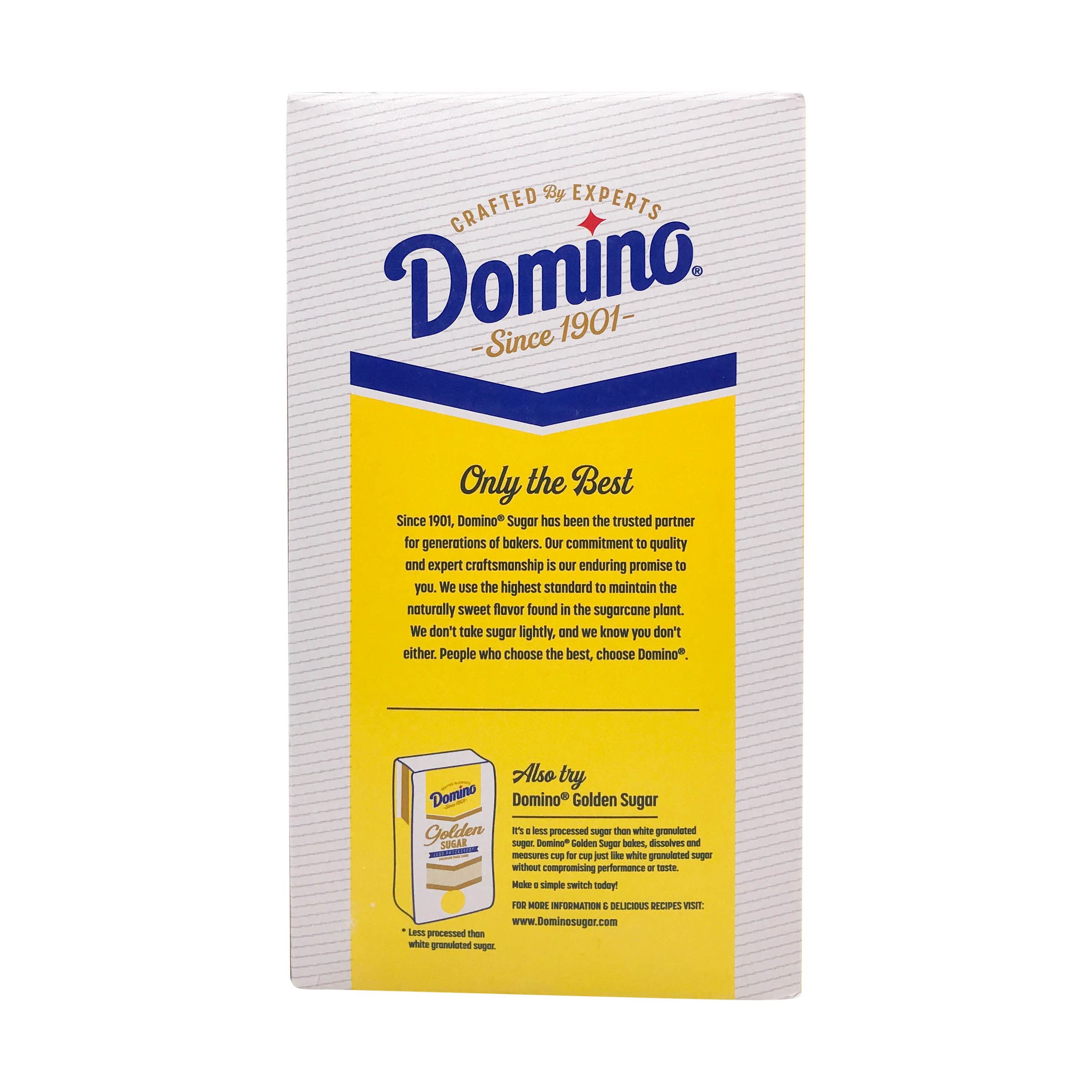 Domino uso en repostería, bizcocho casero con buen resultado