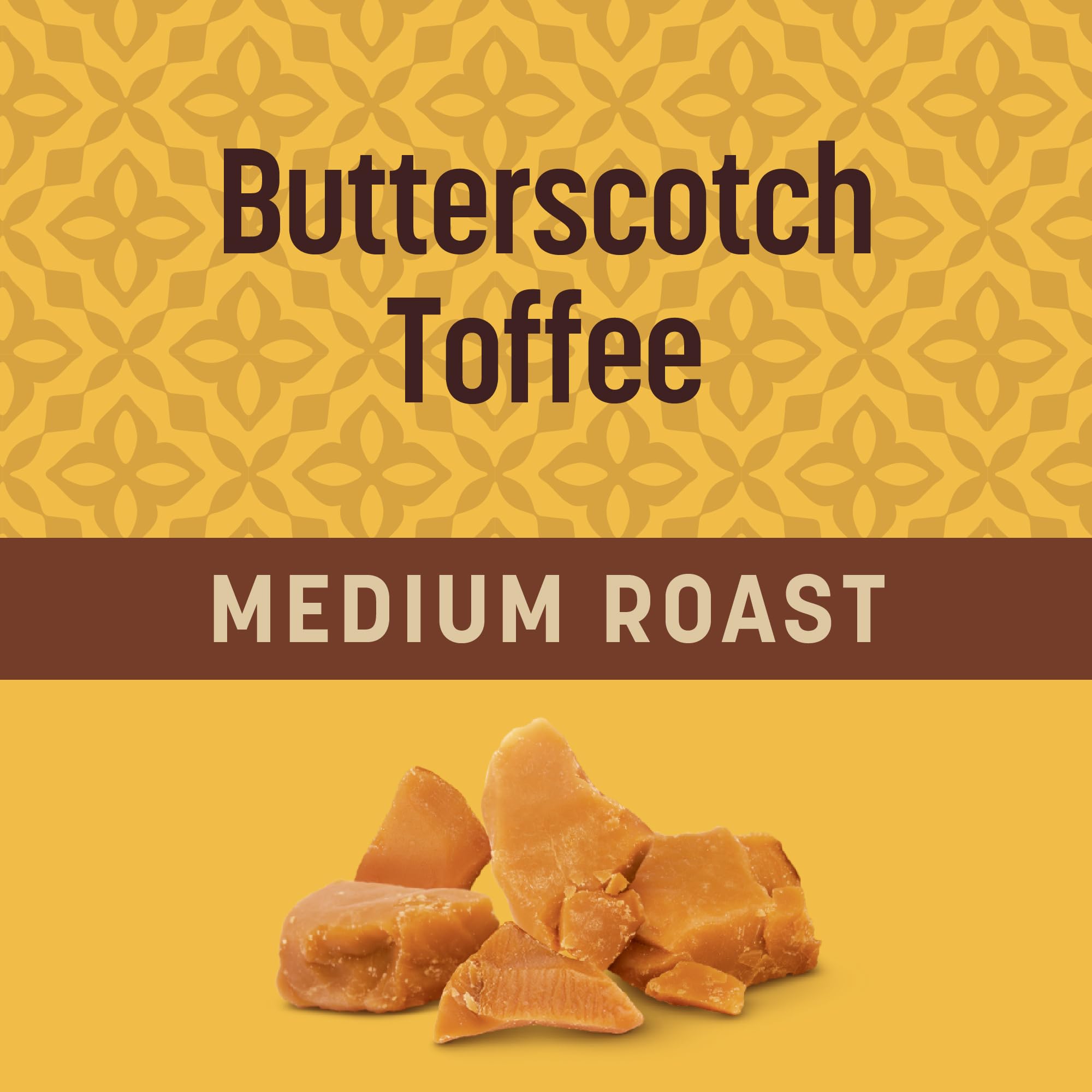 Don Francisco's taza de café con crema resaltando sabor toffee reconfortante