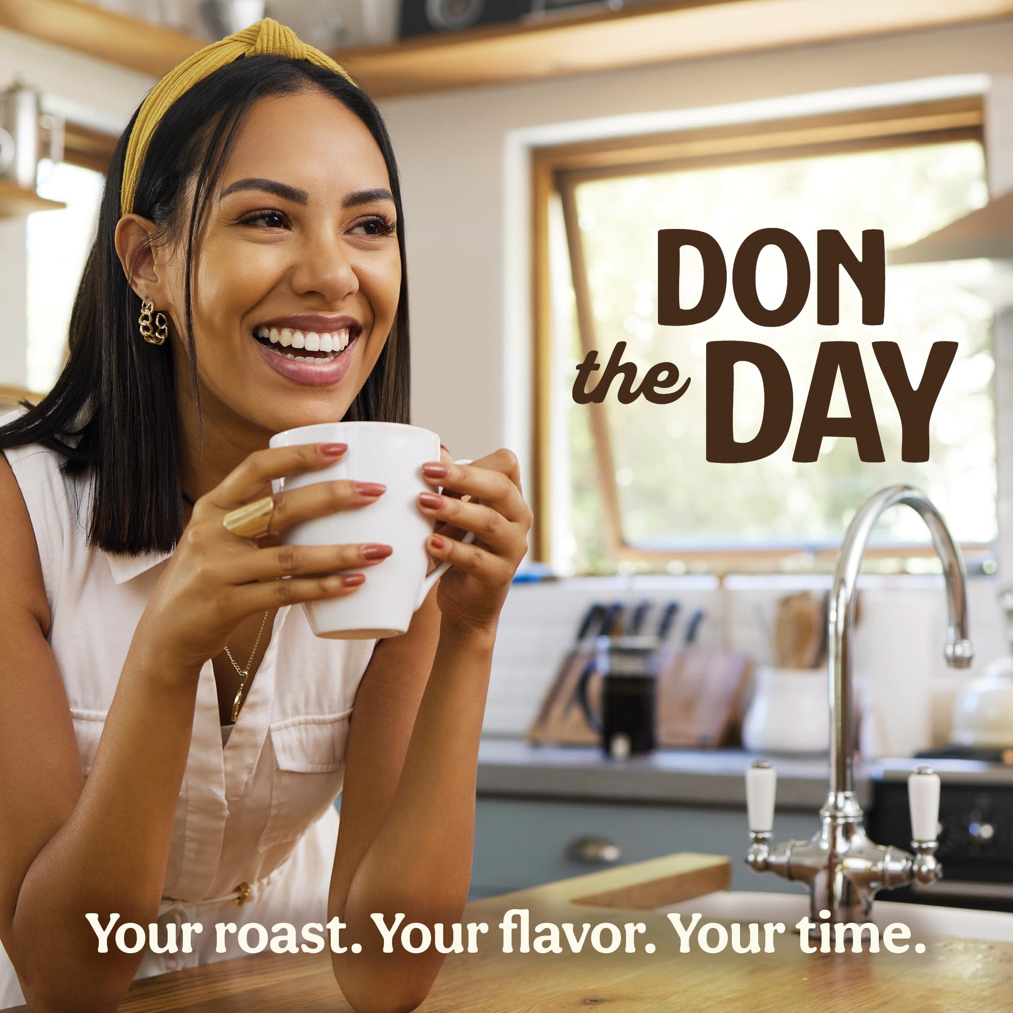 Don Francisco's producto en mesa de desayuno inspirando momentos familiares