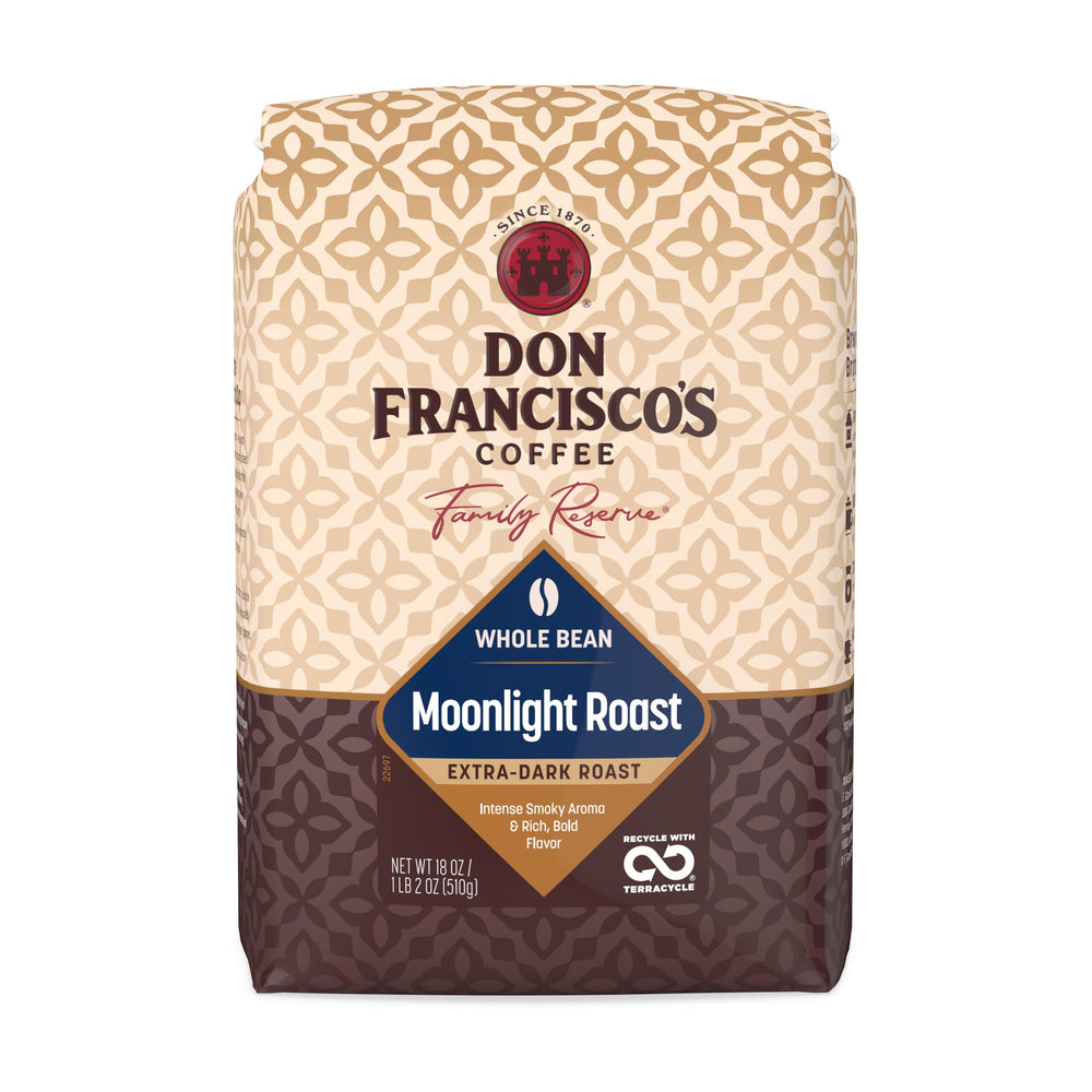 Don Francisco's frente del paquete 18 oz con frescura visible