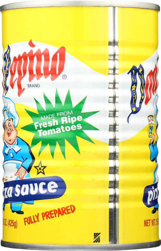 Don Pepino primer plano de la textura de la salsa con especias visibles y sabor casero
