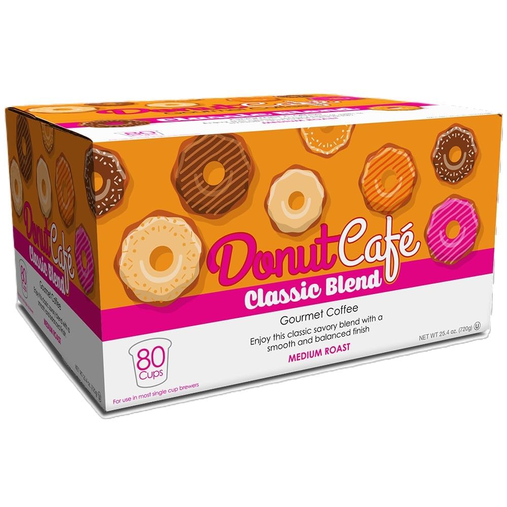 Donut Café detalle superior de cápsula resaltando frescura y sello