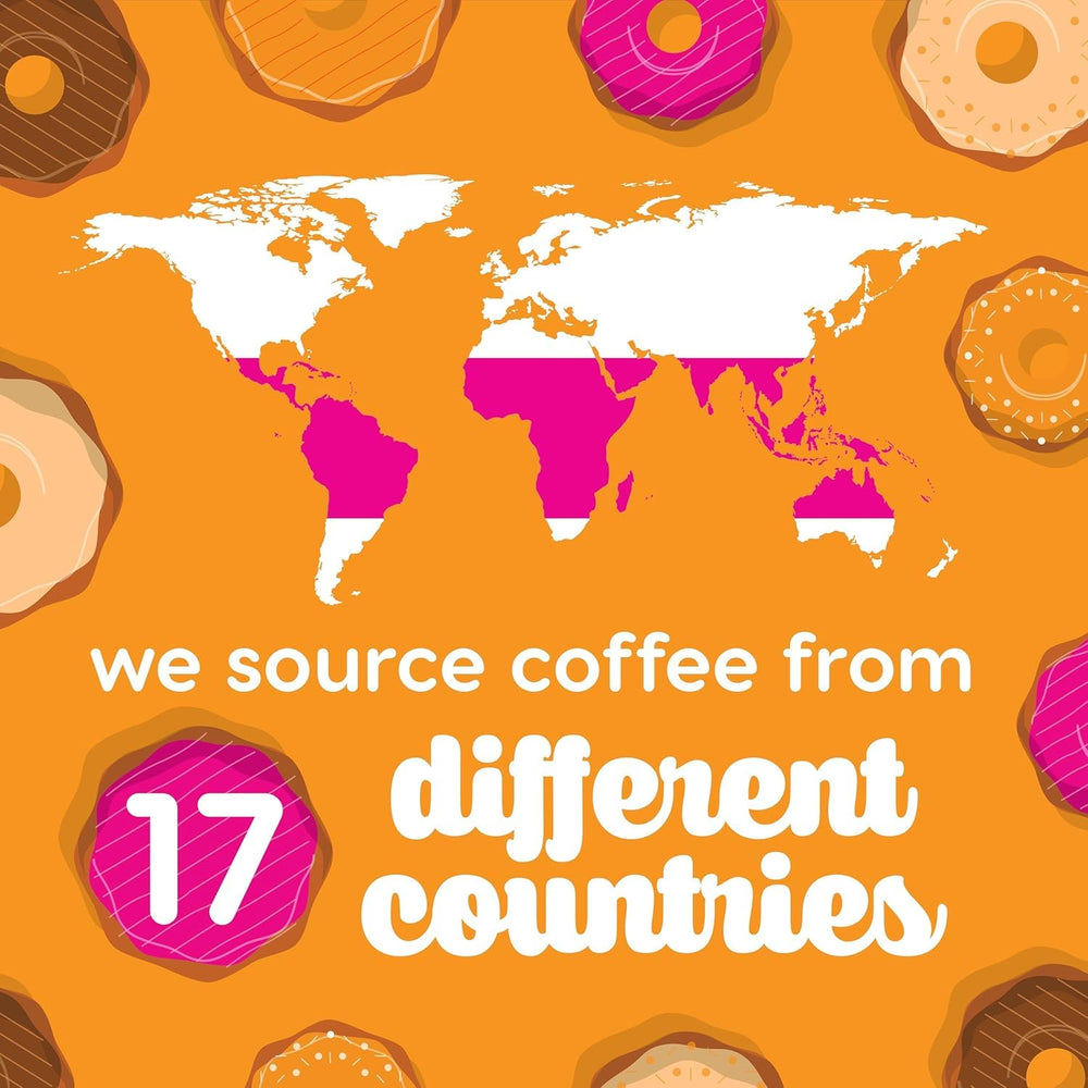 Donut Café cápsula insertada en Keurig para preparación rápida