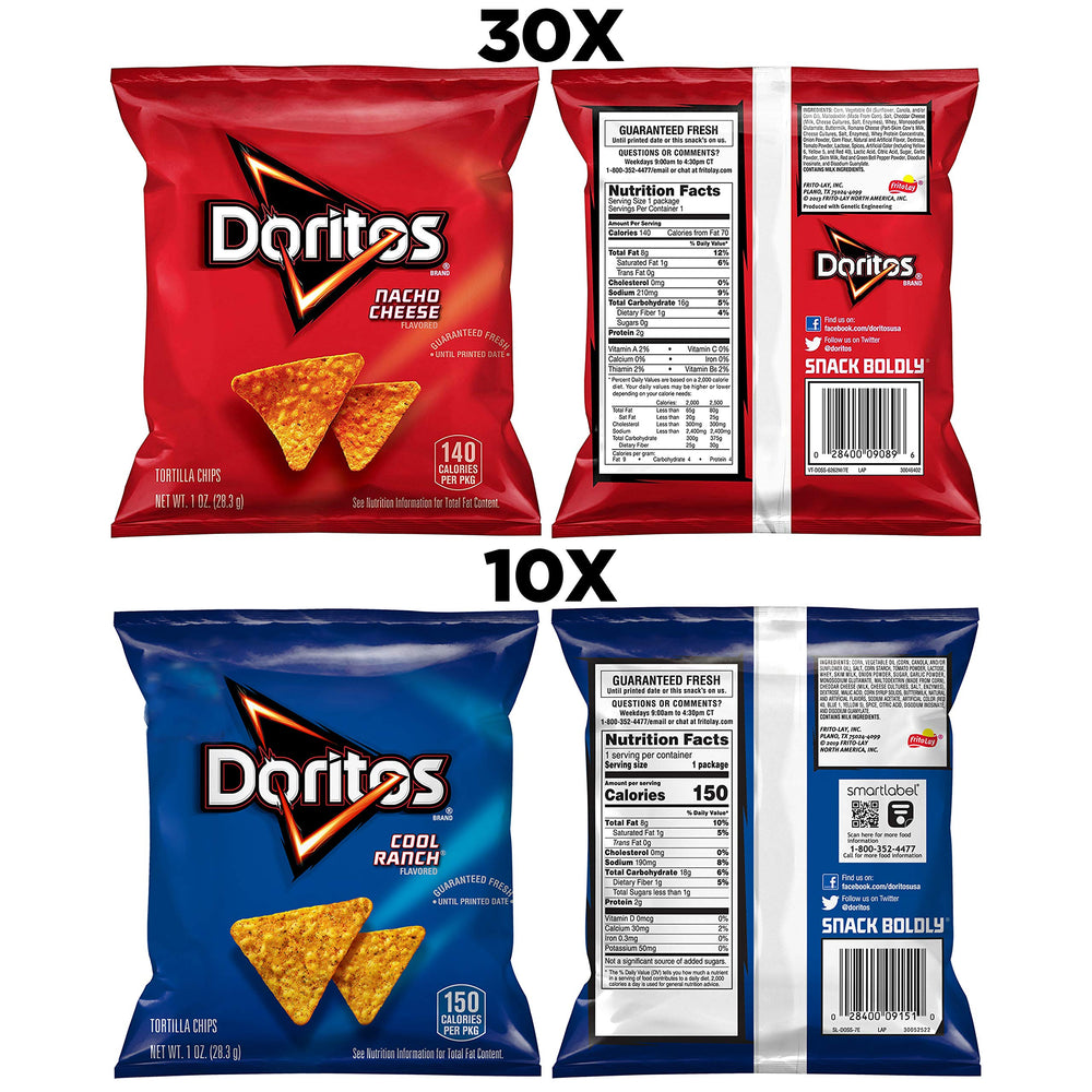 Doritos Nacho Cheese primer plano mostrando condimento y atractivo