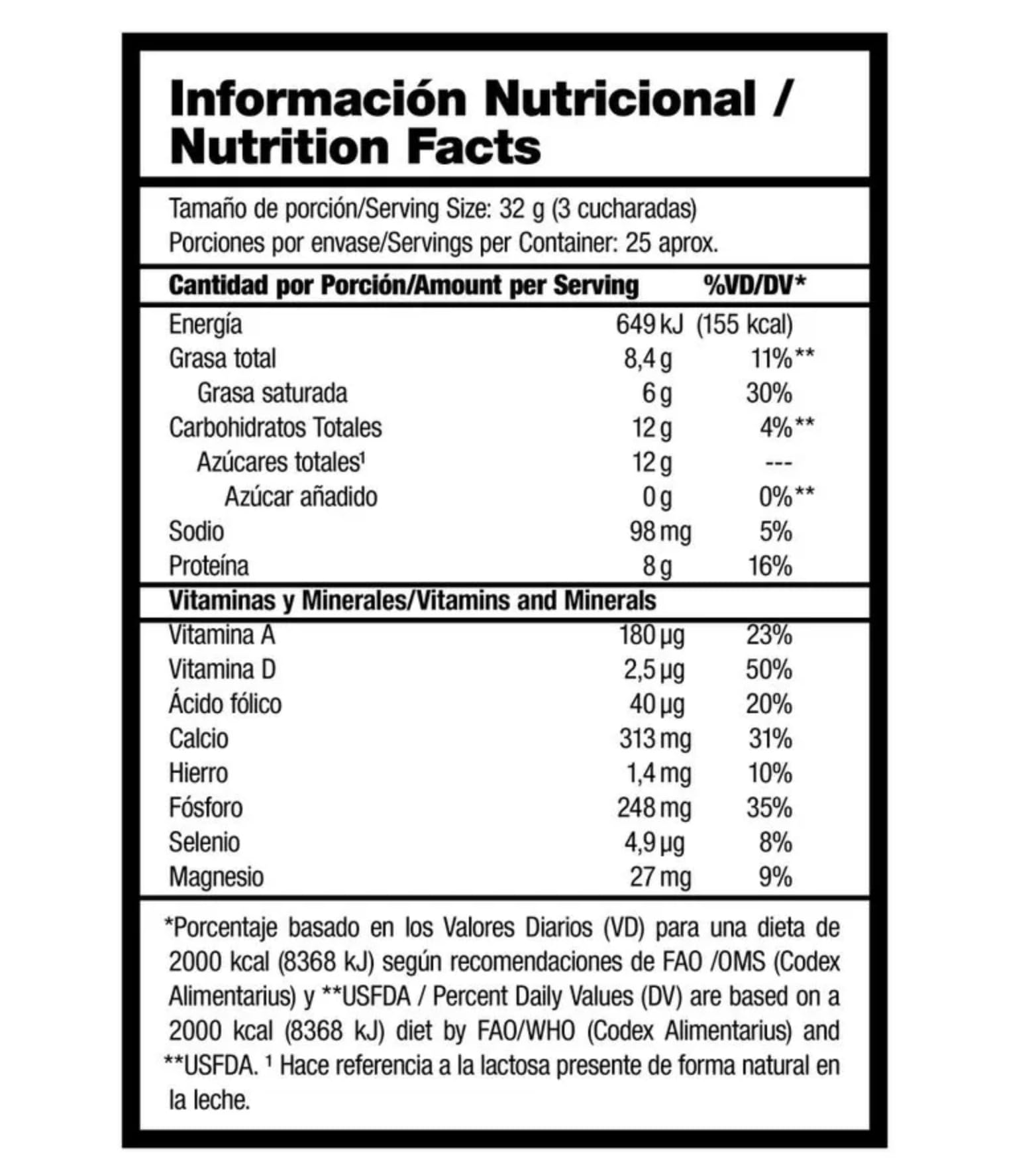 DOS PINOS Leche Pinito batido en vaso, cremosidad lista para beber