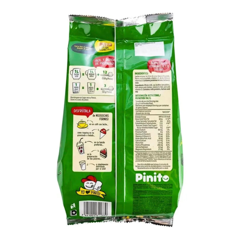 DOS PINOS Leche Pinito textura en polvo, fácil disolución instantánea