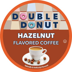 Double Donut primer plano de cápsula con textura y cierre reciclable