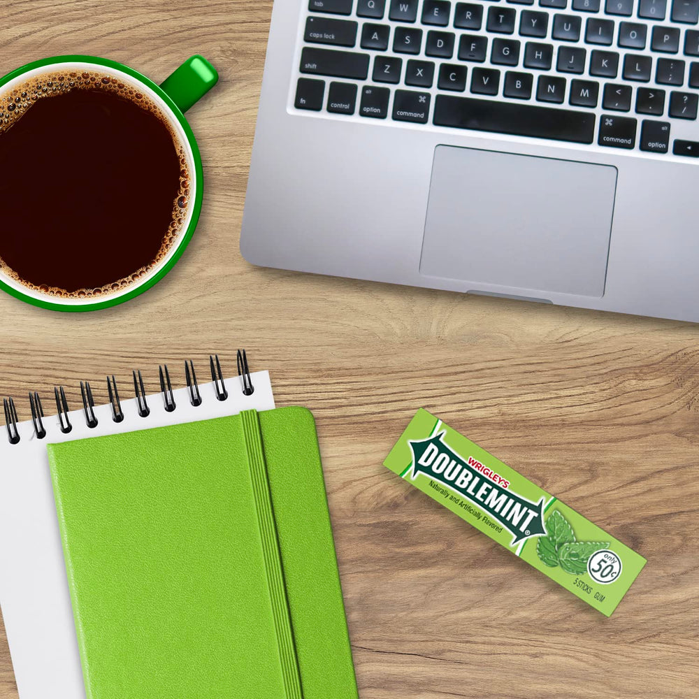 Dispensador de oficina con Doublemint para ofrecer a clientes y empleados