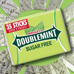 Doublemint en uso dos personas compartiendo una barra para sociabilizar