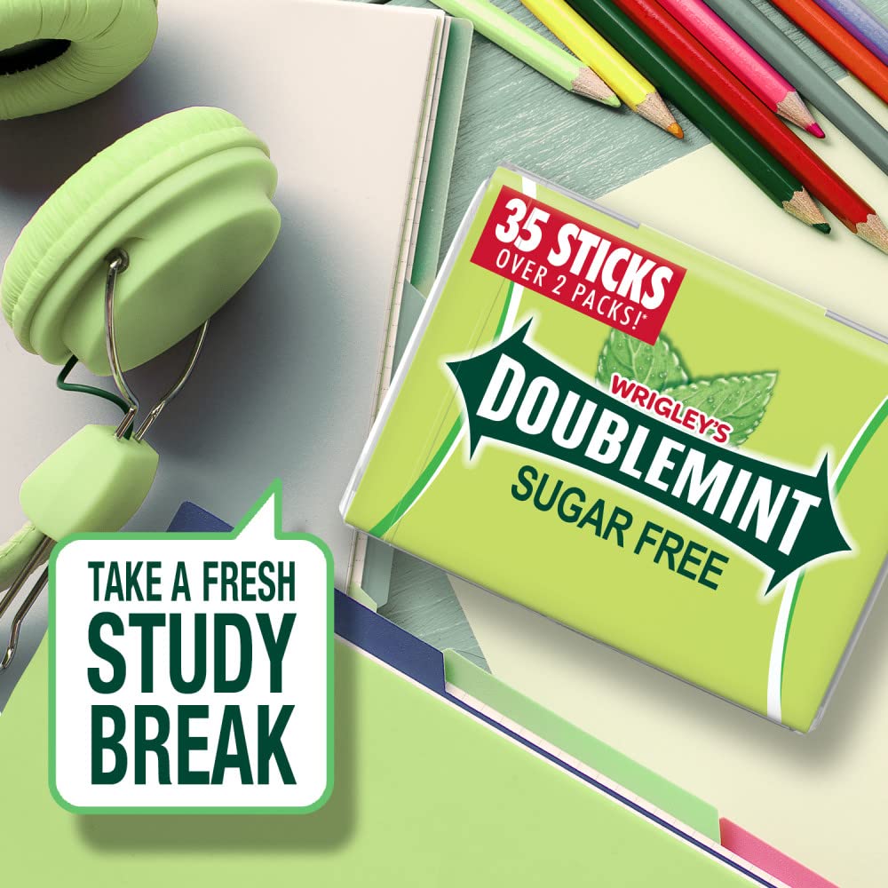 Doublemint estilo de vida en escritorio ofreciendo frescura durante jornada