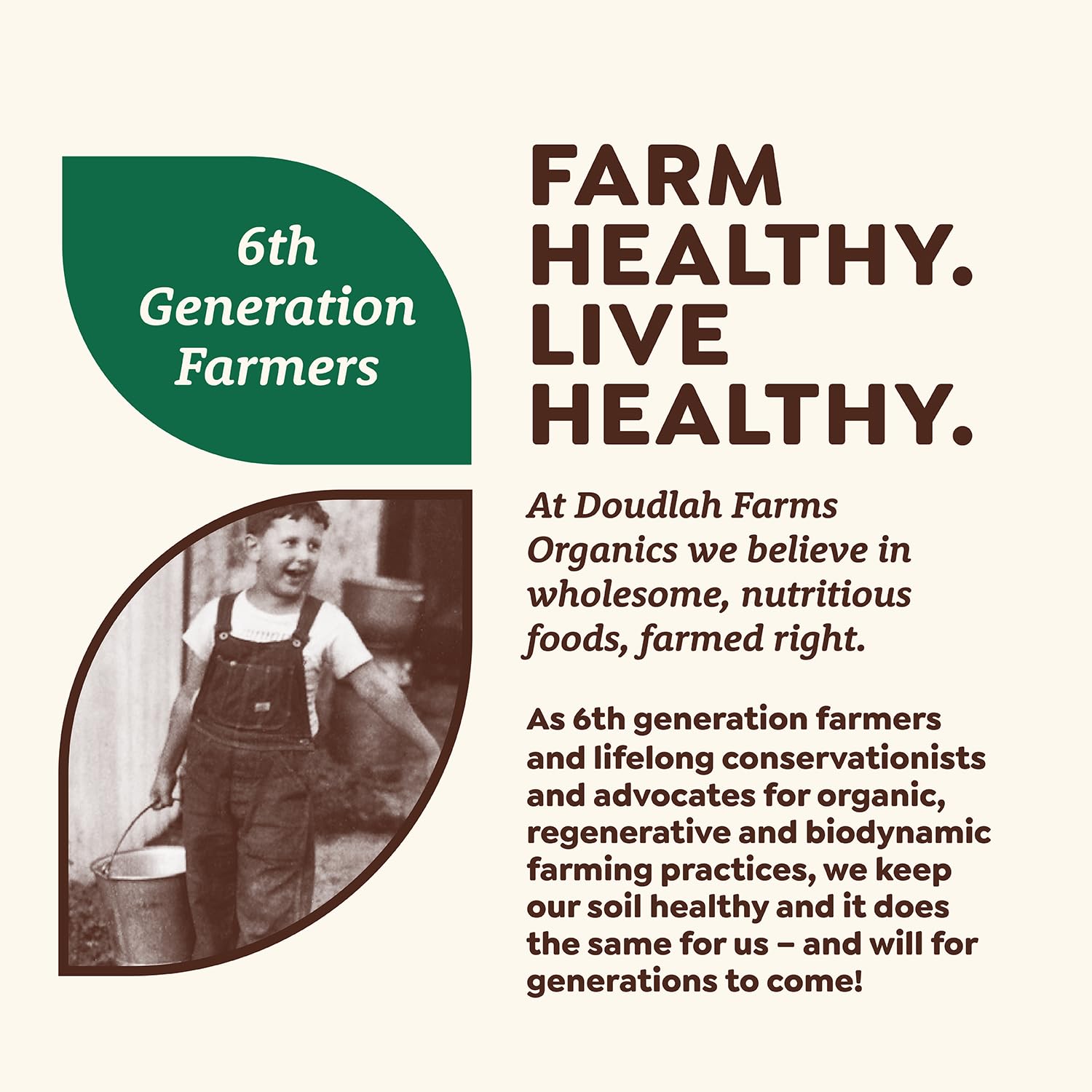 Doudlah Farms campo y granja familiar en Wisconsin que refleja prácticas regenerativas
