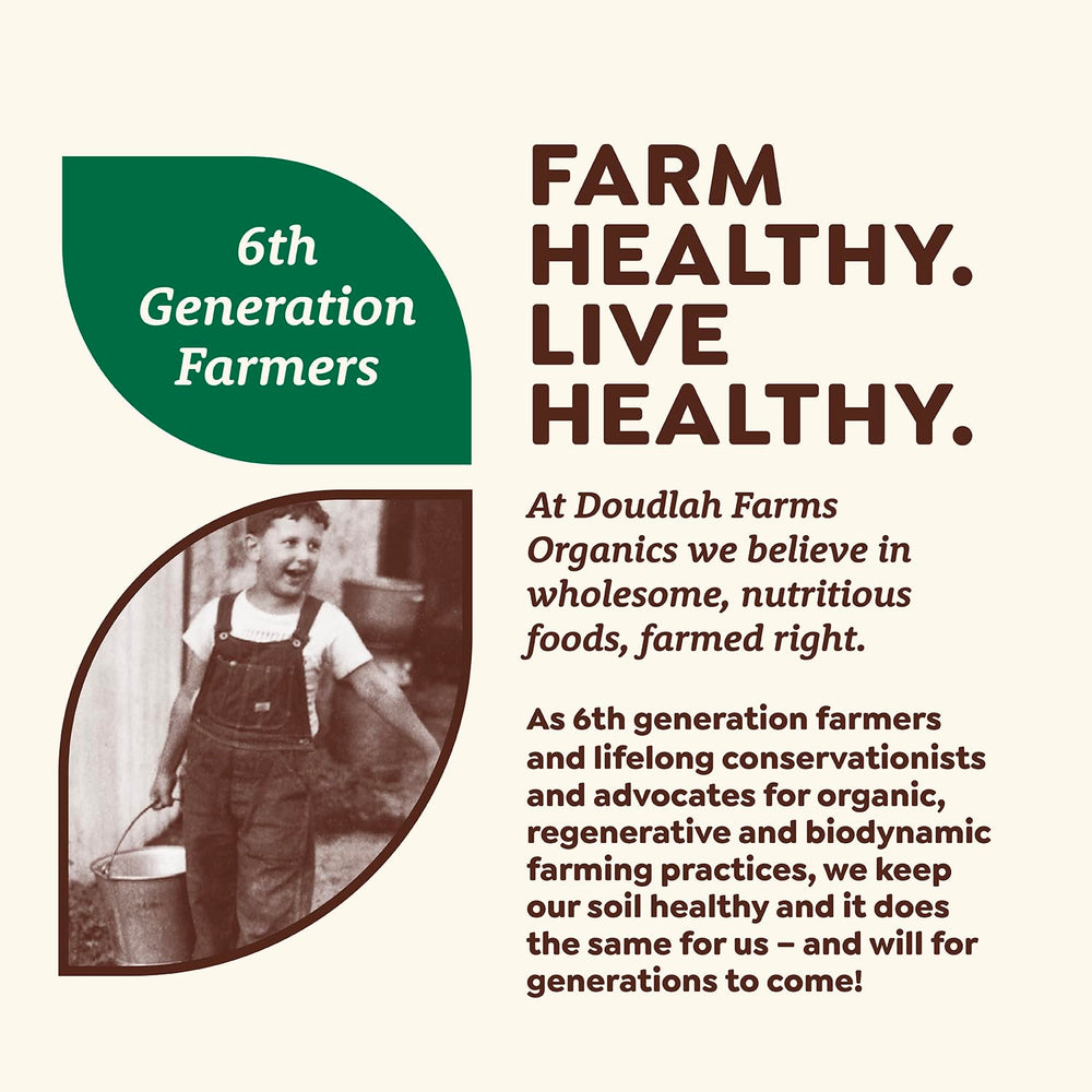 Doudlah Farms campo y granja familiar en Wisconsin que refleja prácticas regenerativas