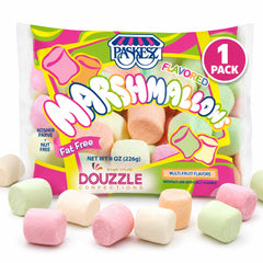 DOUzzle empaque frontal mostrando colores y beneficios de textura