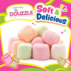DOUzzle primer plano de textura esponjosa y elasticidad para fundir