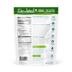 Dr. John's primer plano de textura del caramelo que sugiere durabilidad y frescor