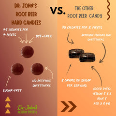 Dr. John's bol con caramelos ideal para ofrecer en reuniones y eventos