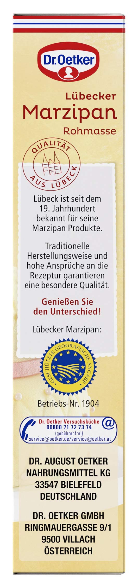 Dr. Oetker mazapán figuras terminadas decoradas muestra versatilidad