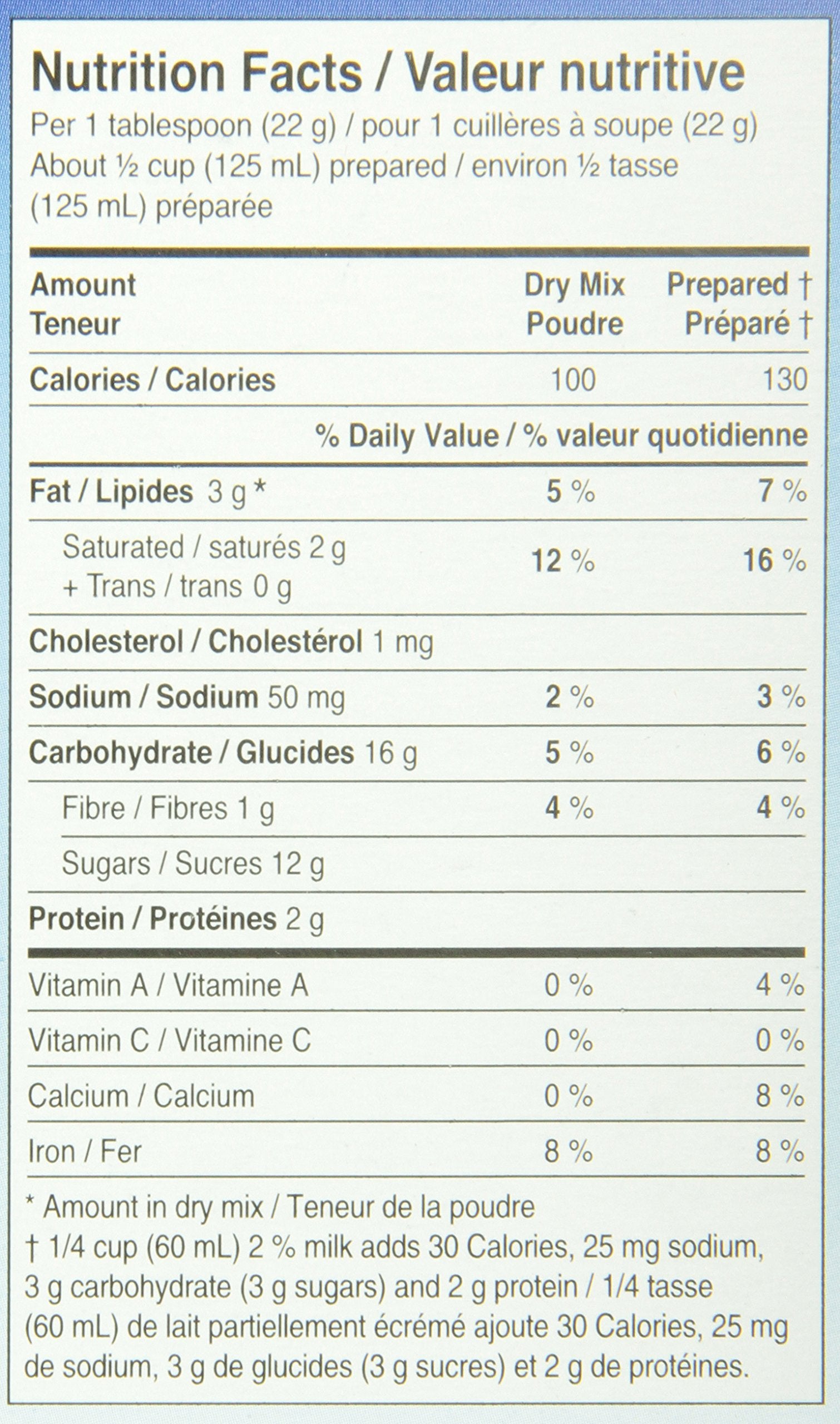 Dr. Oetker mousse textura cremosa en primer plano, aspecto sedoso
