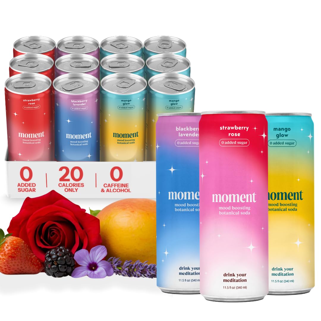 Drink Your Meditation pack frontal mostrando las tres variedades y beneficios sin azúcar