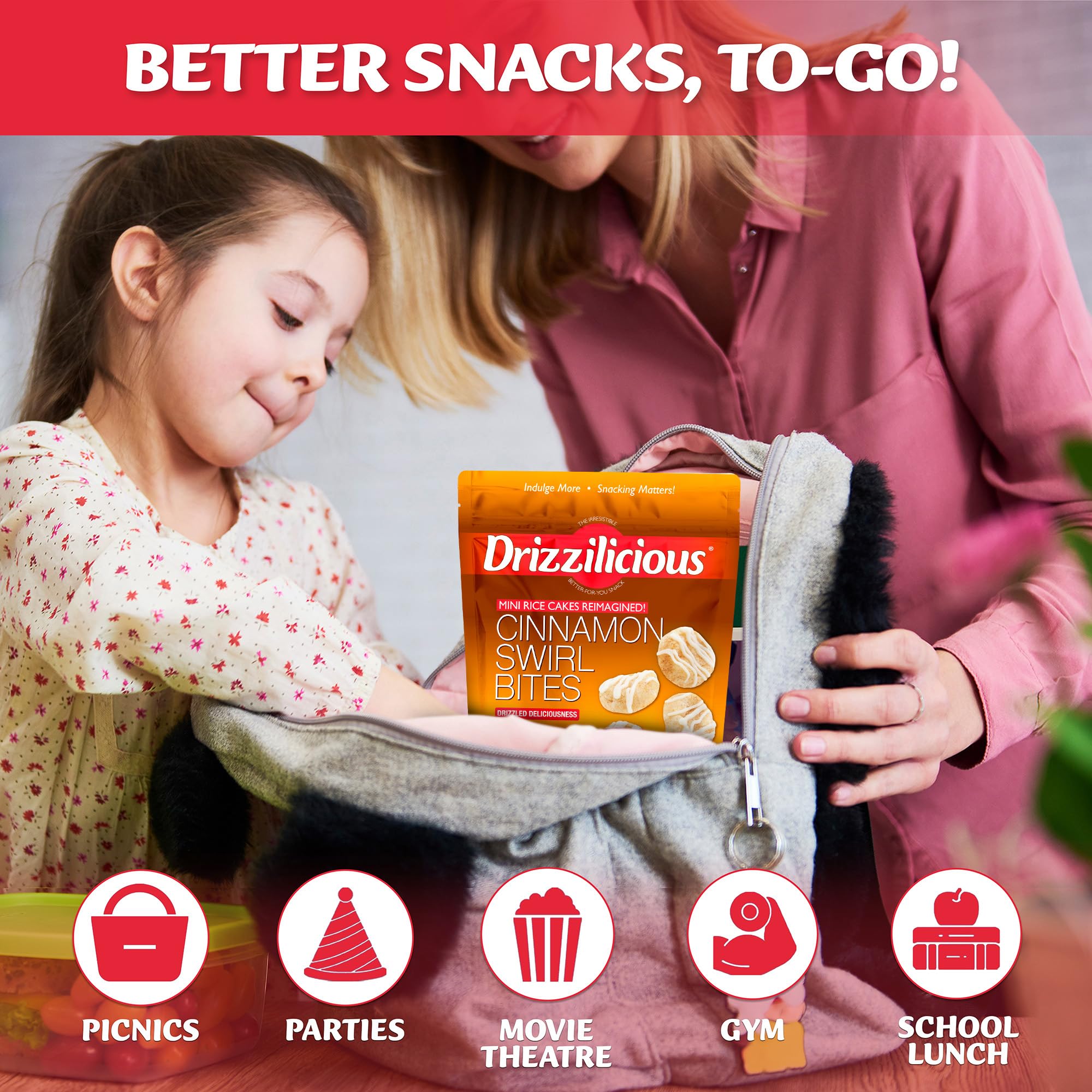 Drizzilicious ingredientes quinoa chía linaza que aportan fibra vegetal