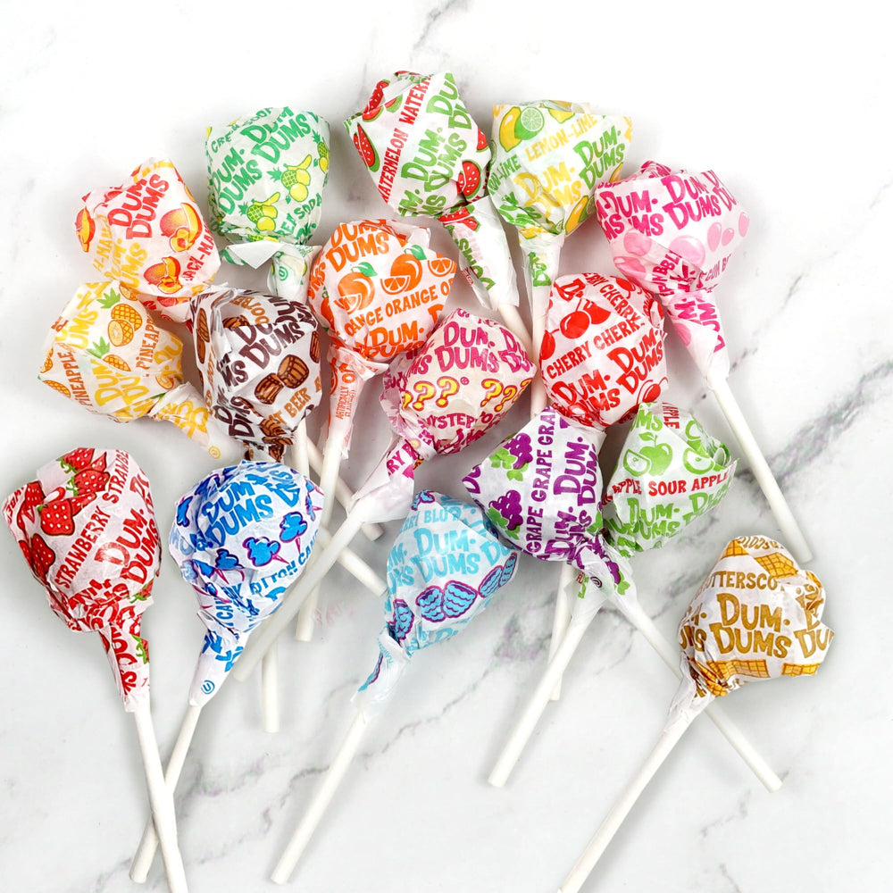 The Hampton Popcorn Company surtido sin envolver mostrando colores y texturas
