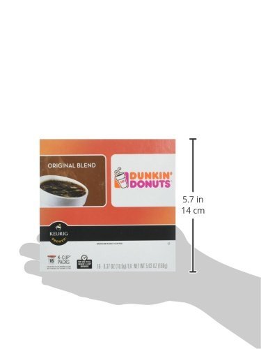 Dunkin' caja de 64 unidades apilada ideal para oficinas
