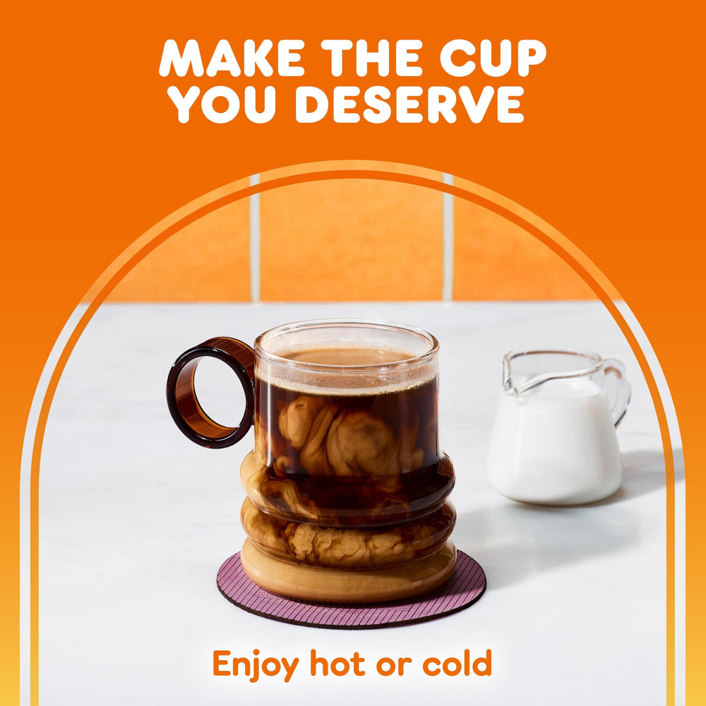 Dunkin’ sello de cápsula cerrado que conserva aroma y frescura