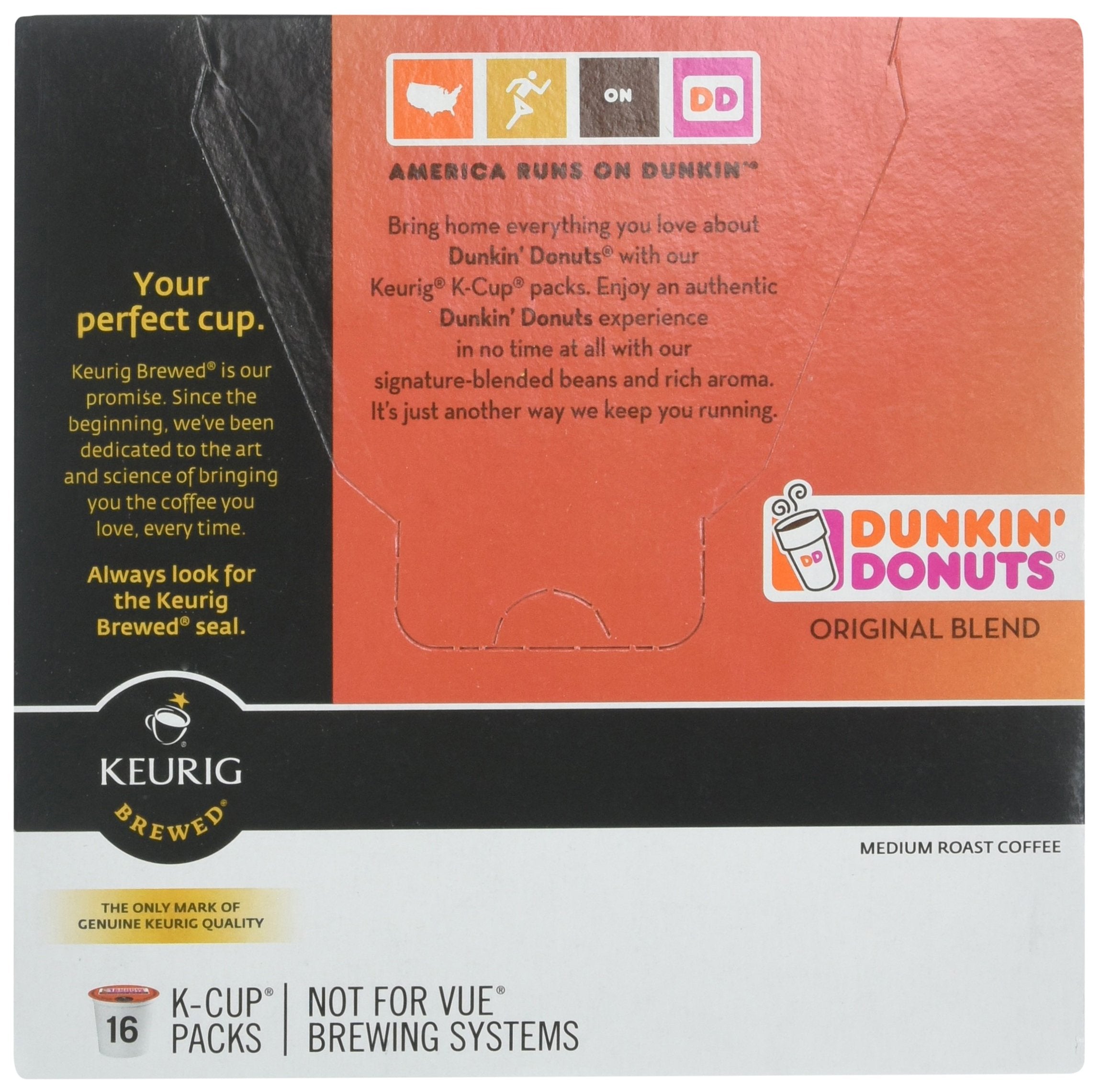 Dunkin' cápsulas abiertas mostrando el café molido preservado