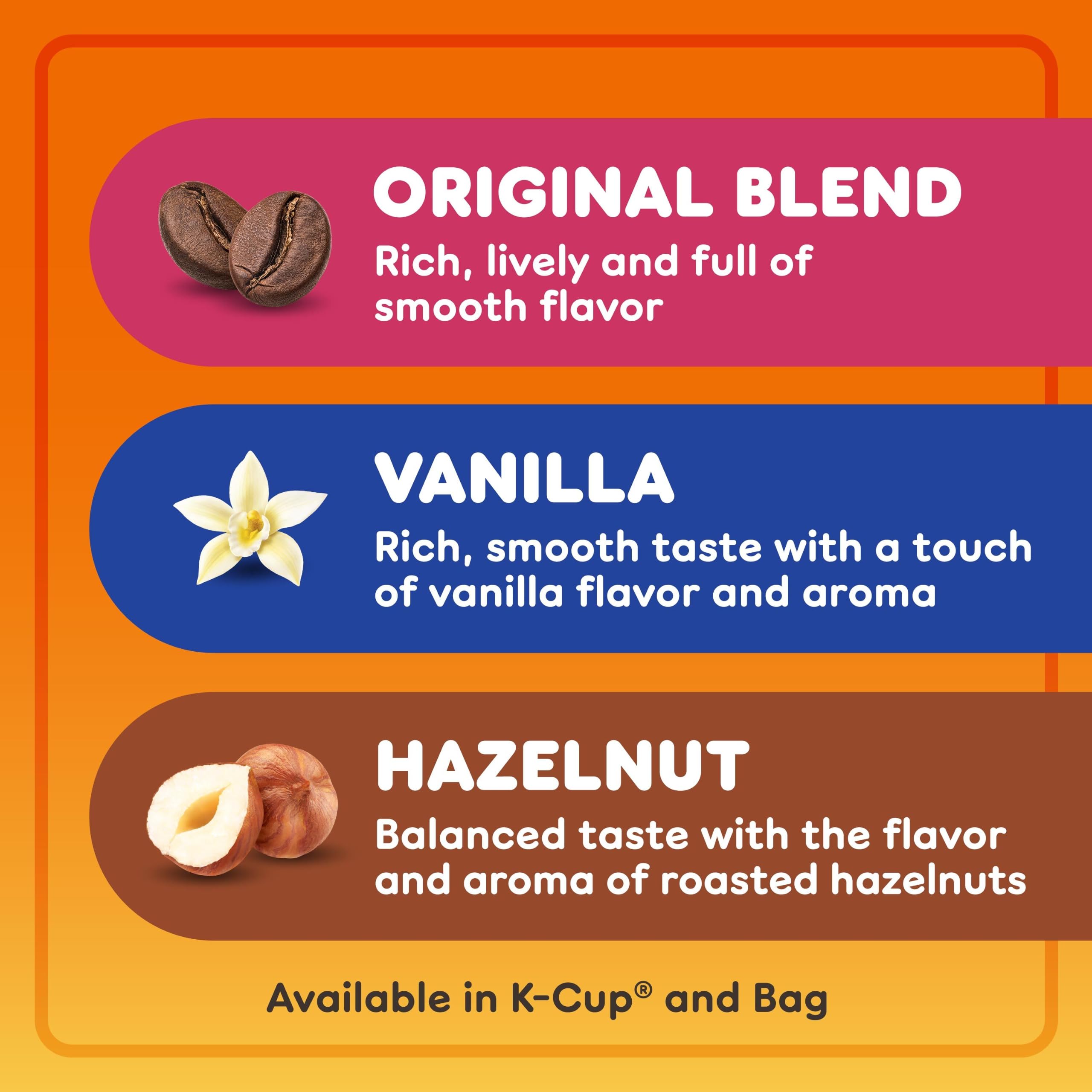 Dunkin’ cápsula en mano para mostrar tamaño y facilidad de uso